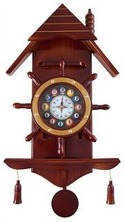 Часы настенные «Избушка» 33 см х 66 см, деревянные 40.133.12.0 Weekend
