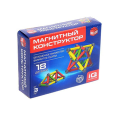Магнитный конструктор, 18 деталей Unicon