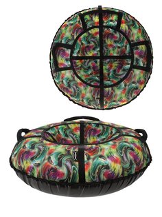 Тюбинг X-Match Люкс Северное сияние 100 см, 582368