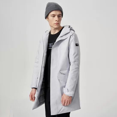 Пуховик мужской KELME 6147YR1023-202 серый 3XL