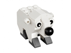 Конструктор LEGO 40208 Белый медведь, 40 деталей
