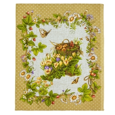 Полотенце кухонное WELLNESS, ЗЕМЛЯНИКА_В, 45x60