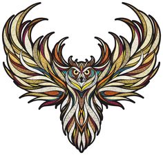 Деревянный фигурный пазл Eco Wood Art EWA Мудрая Сова L 40x42 см