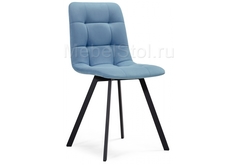 Комплект стульев 2 шт. Woodville Чилли, голубой/черный