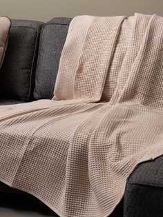 Плед хлопковый Cleanelly Biscotti 185Х200см 100% хлопок Донецкая мануфактура