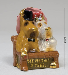 Фигурка гипсовая Собаки на скамейке эк. 15855 113-15855 Art East
