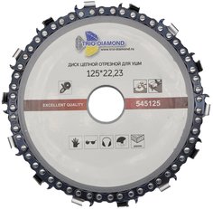 Диск отрезной Trio Diamond 545125, 125 мм 1 шт. для УШМ