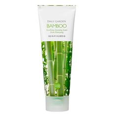 Пенка для умывания Holika Holika Daily Garden Bamboo, очищающая, с бамбуком, 120 мл