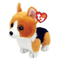 Мягкая игрушка TY Beanie Babies Корги Colin 15 см., 40242