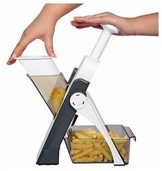 Многофункциональная ручная овощерезка 30 в 1 (с контейнером) Brava Spring Slicer No Brand