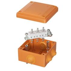 Коробка ответвительная FS 100х100х50мм 5р 450В 10А 6кв.мм IP55 пластик. DKC FSB11506