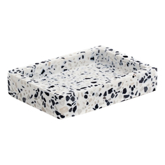 Мыльница Ridder Zelda 11,2x8,2x2,2 см черно-белая