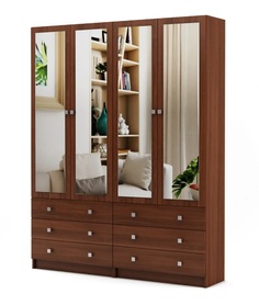 Шкаф МФ Владимир Бостон-24 Итальянский орех