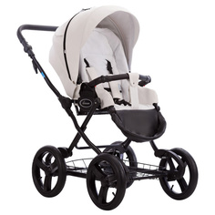 Коляска 2в1 Aroteam COCOLINE Prima 08 белая кожа