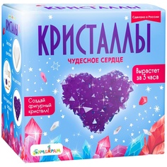 Bumbaram Фигурный кристалл, Сердце фиолетовое Бумбарам