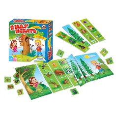 Настольная развивающая игра «Я иду искать» Русский стиль
