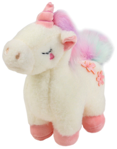 Мягкая игрушка Sima-land Единорог с цветами 4326177