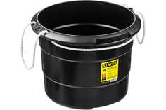 Ведро строительное с канатными ручками, пластмассовое, высокопрочное Stayer 40л