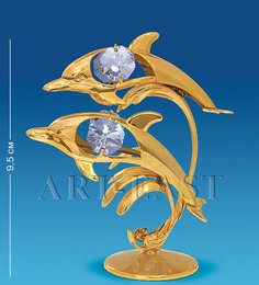 Фигурка Дельфины (Юнион) AR-3522 113-60832 Crystal Temptations