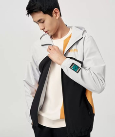 Ветровка мужская KELME 6136WT1032-202 серая 3XL