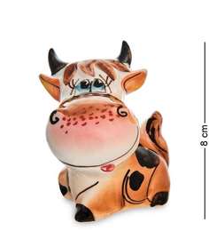 Фигурка Бычок Серафим цв. (Гжельский фарфор) ГЛ- 06 113-708439 Art East