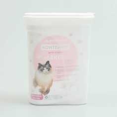 Контейнер для корма "Лекси" 19 х 9,5 х 25 см 2,4л ZOO Plast