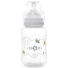 Бутылочка для кормления, широкое горло, 270 мл. Mum&Baby