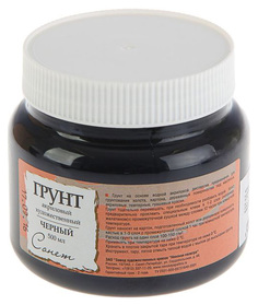 Акриловый грунт Невская Палитра Сонет черный 500 мл