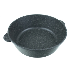 Жаровня-сотейник 24 см 2,4 л, из литого алюминия с антипригарным покрытием, утолщенное дно Союз ТН