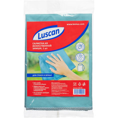 Салфетка хозяйственная Luscan искусственная замша 35х40см в ассорт No Brand