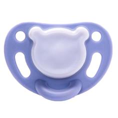 Соска-пустышка ортодонтическая, силикон,от 3 мес., в контейнере, цвет синий Mum&Baby