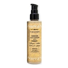 Тональный крем с коллагеном и ретинолом Tinchew Chokchok Liquid Foundation SPF15