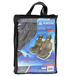 FORMA Чехлы салона FORMA ЖАКАРД майки 4 предмета серые 317 СЕР