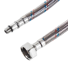 Гибкая подводка для смесителя ST "BASIC" 1/2 дюйма 45 см (пара) Santrade