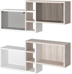 Полка Мэрдэс ПК-20 Карамель/Белый жемчуг Merdes