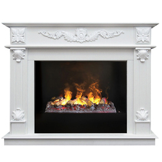 Электрокамин 3D RealFlame Philadelphia 25,5/26 WT с очагом 3D Cassette 630