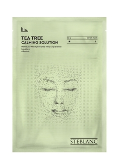 Тканевая маска-сыворотка для лица Steblanc Tea Tree успокаивающая, 25 г