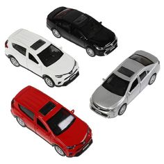 Металлическая модель Технопарк Toyota Rav4 красный