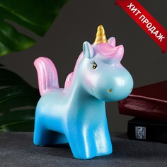 Копилка "Единорог" морской закат, 21х19см Хорошие сувениры