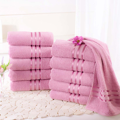 Полотенце Dome банное Harmonika Цвет: Розовый (70х130 см - 5 шт)