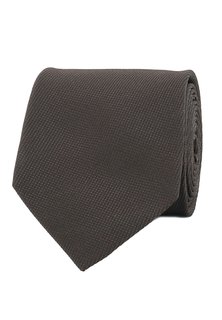 Галстук ISAIA CRV007 CP003 244316 Коричневый
