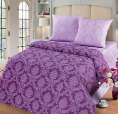 Комплект белья из поплина Нефрит жаккард полутораспальный,простыня на резинке Milanika