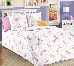 Покрывало Мир чудес 1 бел. из бязи 140х210 стеганое Текс-Дизайн