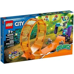 Конструктор LEGO City Трюковая петля Сокрушительный шимпанзе 60338