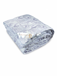 Одеяло SELENA Elegance Line КЕТО 200 х 215 см, цвет: голубой