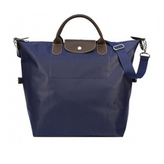 Дорожная сумка унисекс Antan 2-313 темно-синяя, 36 х 30 (36) х 27 см