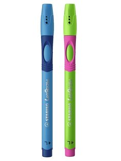 Ручка шариковая для обучения письму левшей 0,45мм STABILO LeftRight, синяя 2шт