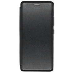Чехол книжка для Xiaomi Poco X3 Fashion Case на магнитах Черный
