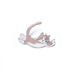 Брошь из бижутерного сплава с swarovski Moon Paris MK-21.11-004