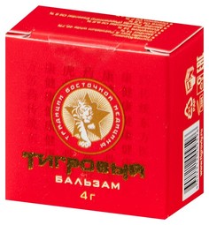 Тигровый бальзам для тела 4 г Наньтун чжунбао фармасьютикал